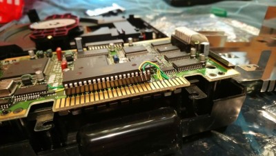 Region-free MultiBIOS and bank-switched FRAM mod in my Mega CD.