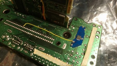 Auto-switching 50/60Hz board in my 32X